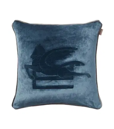 Etro New Pegaso embroidered cushion | Thumbnail 1 Etro New Pegaso embroidered cushion | Thumbnail 1