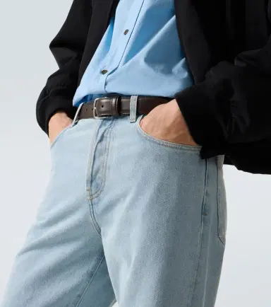 The Row Classic leather belt | Thumbnail 3 The Row Classic leather belt | Thumbnail 3