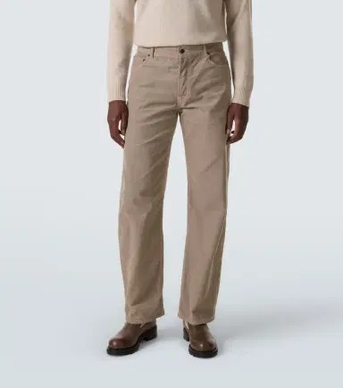 The Row Rossen cotton corduroy straight pants | Thumbnail 3 The Row Rossen cotton corduroy straight pants | Thumbnail 3