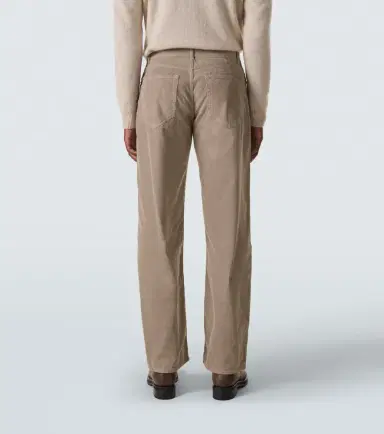 The Row Rossen cotton corduroy straight pants | Thumbnail 4 The Row Rossen cotton corduroy straight pants | Thumbnail 4