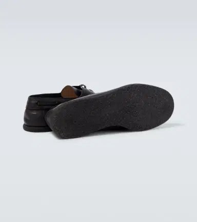 The Row Novus leather boat shoes | Thumbnail 2 The Row Novus leather boat shoes | Thumbnail 2
