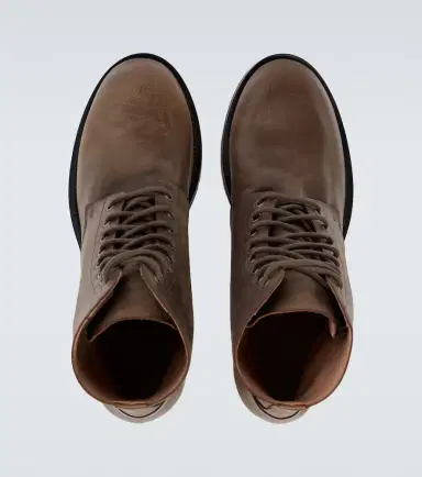 The Row Distressed leather combat boots | Thumbnail 2 The Row Distressed leather combat boots | Thumbnail 2