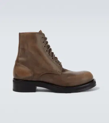 The Row Distressed leather combat boots | Thumbnail 5 The Row Distressed leather combat boots | Thumbnail 5