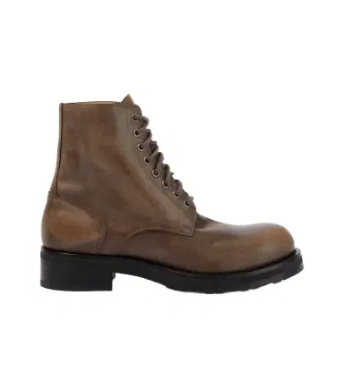The Row Distressed leather combat boots | Thumbnail 1 The Row Distressed leather combat boots | Thumbnail 1