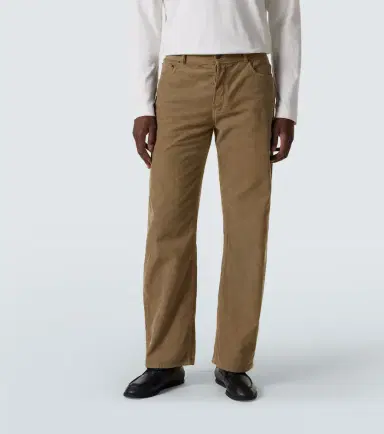 The Row Rossen cotton corduroy straight pants | Thumbnail 4 The Row Rossen cotton corduroy straight pants | Thumbnail 4