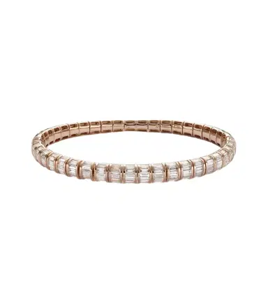 SHAY JEWELRY Stretch 18kt rose gold bracelet with diamonds | Thumbnail 1 SHAY JEWELRY Stretch 18kt rose gold bracelet with diamonds | Thumbnail 1