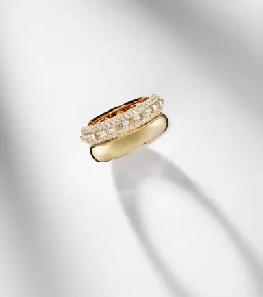 SHAY JEWELRY Orbit 18kt gold ring with diamonds | Thumbnail 5 SHAY JEWELRY Orbit 18kt gold ring with diamonds | Thumbnail 5