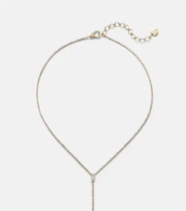 SHAY JEWELRY Thread Y 18kt gold lariat necklace with diamonds | Thumbnail 2 SHAY JEWELRY Thread Y 18kt gold lariat necklace with diamonds | Thumbnail 2