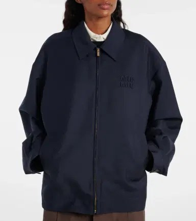 Miu Miu Mohair and wool blouson jacket | Thumbnail 2 Miu Miu Mohair and wool blouson jacket | Thumbnail 2