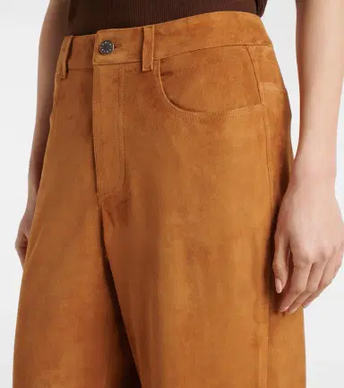 STOULS Mytheo suede wide-leg pants | Thumbnail 4 STOULS Mytheo suede wide-leg pants | Thumbnail 4