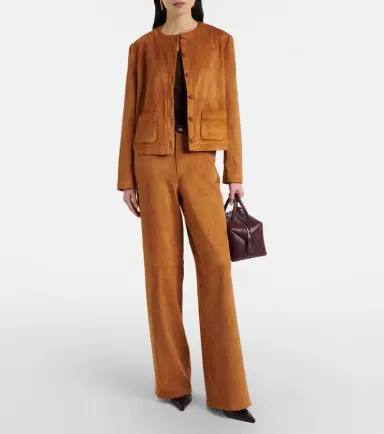 STOULS Mytheo suede wide-leg pants | Thumbnail 6 STOULS Mytheo suede wide-leg pants | Thumbnail 6