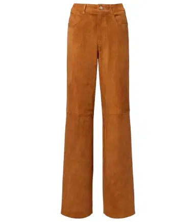 STOULS Mytheo suede wide-leg pants | Thumbnail 1 STOULS Mytheo suede wide-leg pants | Thumbnail 1