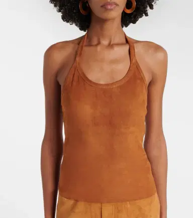 Stouls Cherry suede minidress | Thumbnail 4 Stouls Cherry suede minidress | Thumbnail 4