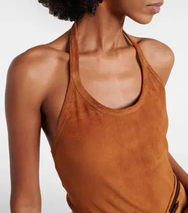 Stouls Cherry suede minidress | Thumbnail 5 Stouls Cherry suede minidress | Thumbnail 5