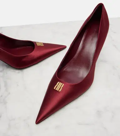 Balenciaga Avenue 90 satin pumps | Thumbnail 2 Balenciaga Avenue 90 satin pumps | Thumbnail 2