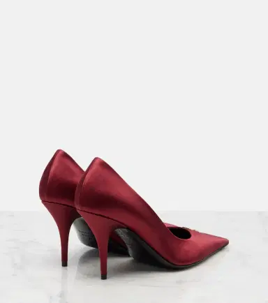 Balenciaga Avenue 90 satin pumps | Thumbnail 3 Balenciaga Avenue 90 satin pumps | Thumbnail 3