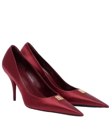 Balenciaga Avenue 90 satin pumps | Thumbnail 1 Balenciaga Avenue 90 satin pumps | Thumbnail 1