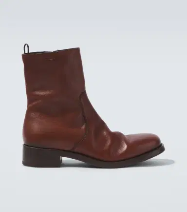 Prada Leather ankle boots | Thumbnail 5 Prada Leather ankle boots | Thumbnail 5