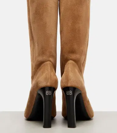 Balenciaga Fargo 80 suede knee-high boots | Thumbnail 3 Balenciaga Fargo 80 suede knee-high boots | Thumbnail 3