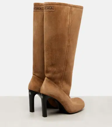 Balenciaga Fargo 80 suede knee-high boots | Thumbnail 4 Balenciaga Fargo 80 suede knee-high boots | Thumbnail 4