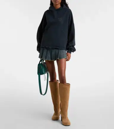 Balenciaga Fargo 80 suede knee-high boots | Thumbnail 5 Balenciaga Fargo 80 suede knee-high boots | Thumbnail 5