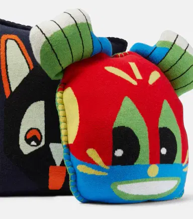 Loewe x Louis Wain wool jacquard cushion | Thumbnail 3 Loewe x Louis Wain wool jacquard cushion | Thumbnail 3