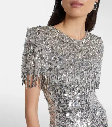 Jenny Packham Eugenie sequined gown | Thumbnail 2 Jenny Packham Eugenie sequined gown | Thumbnail 2