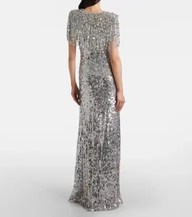 Jenny Packham Eugenie sequined gown | Thumbnail 6 Jenny Packham Eugenie sequined gown | Thumbnail 6