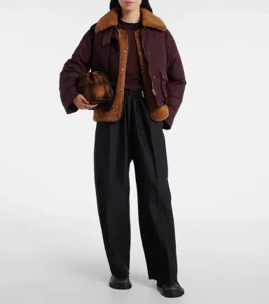 Loewe Shearling-lined cotton-blend puffer jacket | Thumbnail 7 Loewe Shearling-lined cotton-blend puffer jacket | Thumbnail 7