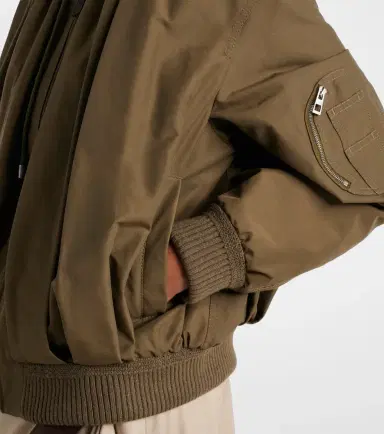 Loewe Gathered cotton-blend jacket | Thumbnail 4 Loewe Gathered cotton-blend jacket | Thumbnail 4