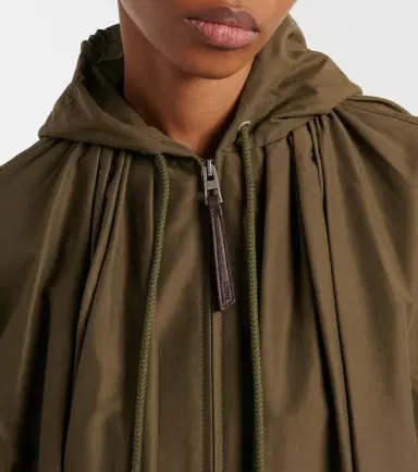 Loewe Gathered cotton-blend jacket | Thumbnail 6 Loewe Gathered cotton-blend jacket | Thumbnail 6