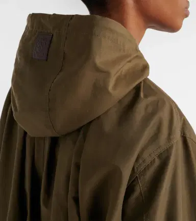 Loewe Gathered cotton-blend jacket | Thumbnail 7 Loewe Gathered cotton-blend jacket | Thumbnail 7