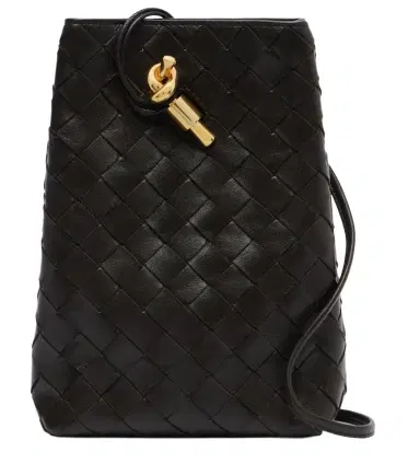 Bottega Veneta Andiamo Intrecciato leather phone pouch | Thumbnail 1 Bottega Veneta Andiamo Intrecciato leather phone pouch | Thumbnail 1