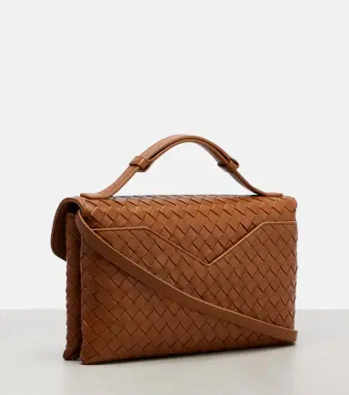 Bottega Veneta Knot Lock Intrecciato leather top-handle bag | Thumbnail 4 Bottega Veneta Knot Lock Intrecciato leather top-handle bag | Thumbnail 4