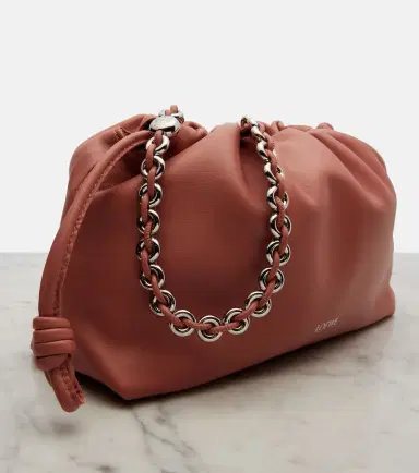 Loewe Flamenco Medium leather clutch | Thumbnail 3 Loewe Flamenco Medium leather clutch | Thumbnail 3