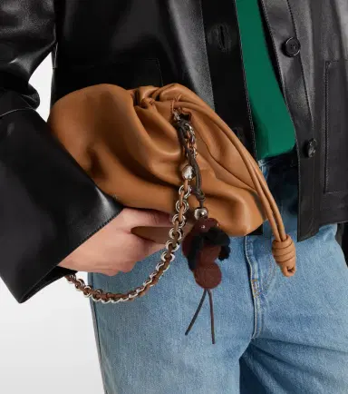 Loewe Leather-trimmed wool bag charm | Thumbnail 4 Loewe Leather-trimmed wool bag charm | Thumbnail 4