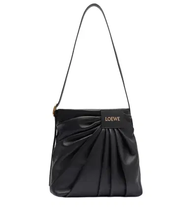 Loewe Draped leather tote bag | Thumbnail 1 Loewe Draped leather tote bag | Thumbnail 1