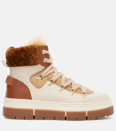 Bogner Vaduz shearling-trimmed leather ankle boots | Thumbnail 3 Bogner Vaduz shearling-trimmed leather ankle boots | Thumbnail 3