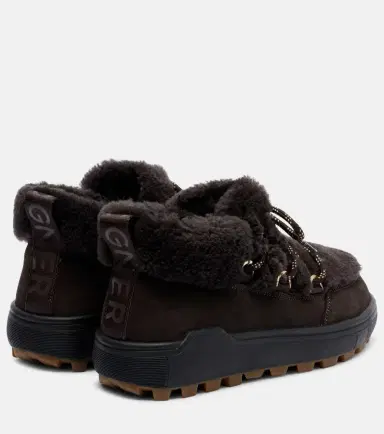 Bogner Chamonix shearling-trimmed suede ankle boots | Thumbnail 3 Bogner Chamonix shearling-trimmed suede ankle boots | Thumbnail 3