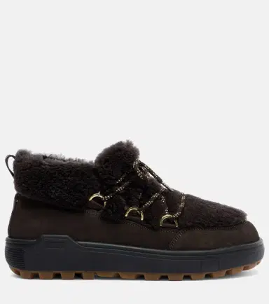 Bogner Chamonix shearling-trimmed suede ankle boots | Thumbnail 4 Bogner Chamonix shearling-trimmed suede ankle boots | Thumbnail 4