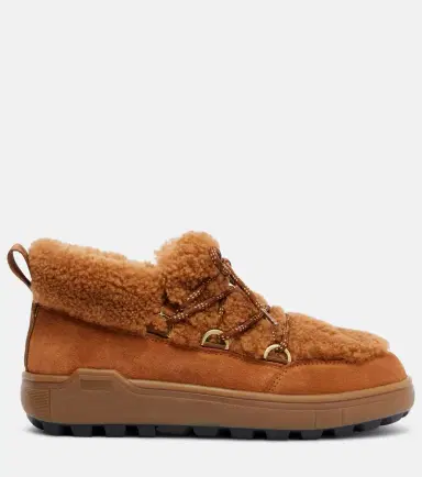 Bogner Chamonix shearling-trimmed suede ankle boots | Thumbnail 3 Bogner Chamonix shearling-trimmed suede ankle boots | Thumbnail 3