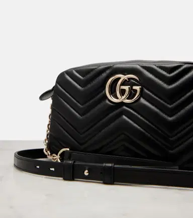 Gucci GG Marmont Small leather crossbody bag | Thumbnail 4 Gucci GG Marmont Small leather crossbody bag | Thumbnail 4