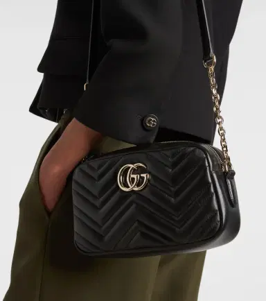 Gucci GG Marmont Small leather crossbody bag | Thumbnail 6 Gucci GG Marmont Small leather crossbody bag | Thumbnail 6