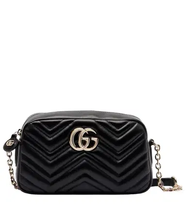 Gucci GG Marmont Small leather crossbody bag | Thumbnail 1 Gucci GG Marmont Small leather crossbody bag | Thumbnail 1
