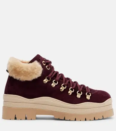 Bogner Arosa shearling-lined suede lace-up boots | Thumbnail 4 Bogner Arosa shearling-lined suede lace-up boots | Thumbnail 4