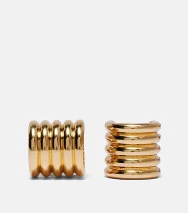 Déhanche Déhanche Hollyhock gold-plated sterling silver earrings | Thumbnail 4 Déhanche Déhanche Hollyhock gold-plated sterling silver earrings | Thumbnail 4