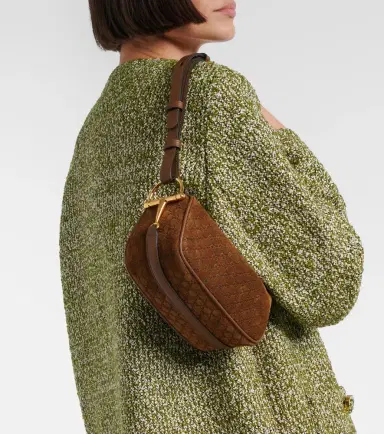 Gucci Half Horsebit suede shoulder bag | Thumbnail 6 Gucci Half Horsebit suede shoulder bag | Thumbnail 6