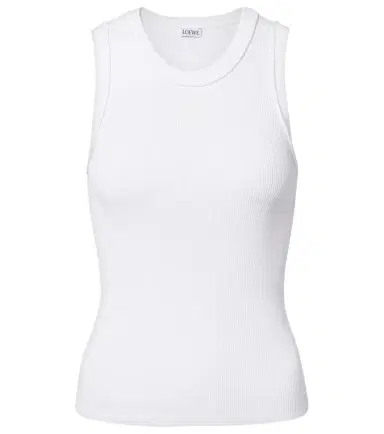 Loewe Anagram ribbed-knit tank top | Thumbnail 1 Loewe Anagram ribbed-knit tank top | Thumbnail 1