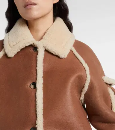 Loewe Shearling-trimmed leather blouson | Thumbnail 5 Loewe Shearling-trimmed leather blouson | Thumbnail 5