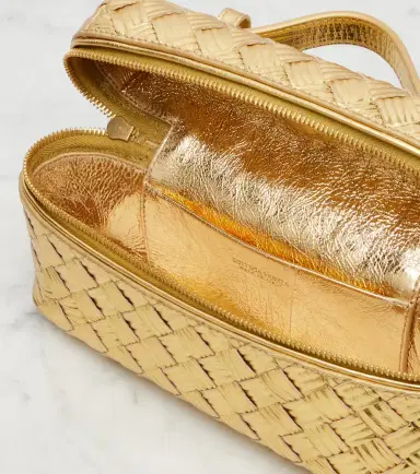 Bottega Veneta Bang Bang metallic leather vanity bag | Thumbnail 2 Bottega Veneta Bang Bang metallic leather vanity bag | Thumbnail 2
